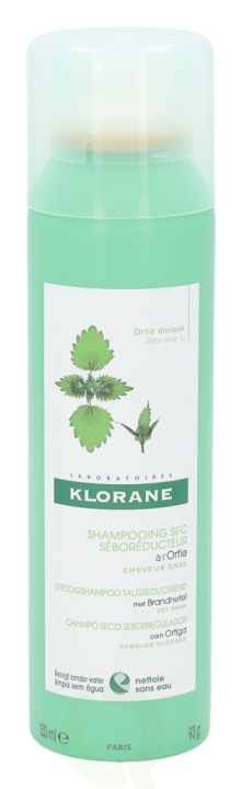 Klorane Dry Shampoo With Nettle 150 ml i gruppen HELSE OG SKJØNNHET / Hår & styling / Hårpleie / Sjampo hos TP E-commerce Nordic AB (C70995)