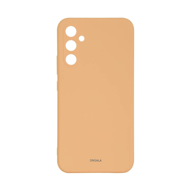 Onsala Backcover Sil Touch Samsung A35 5G Apricot i gruppen SMARTTELEFON & NETTBRETT / Mobilbeskyttelse / Samsung hos TP E-commerce Nordic AB (C71200)