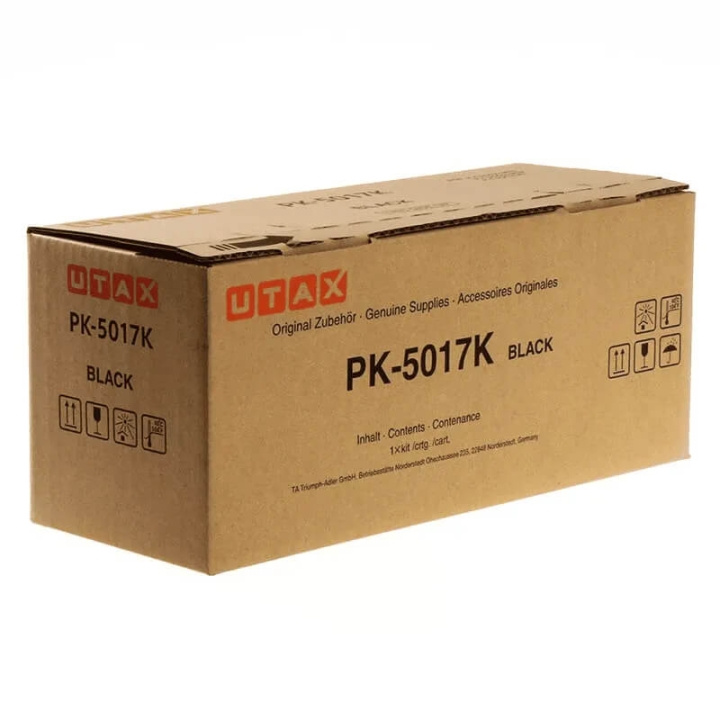 UTAX Toner 1T02TV0UT0 PK-5017K Svart i gruppen Datautstyr / Skrivere og tilbehør / Blekk og toner / Toner / Andre hos TP E-commerce Nordic AB (C71316)