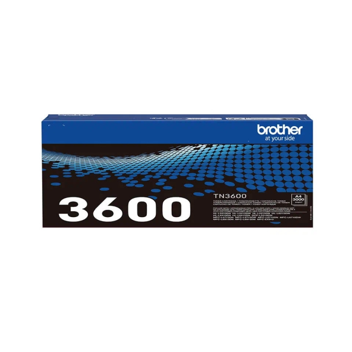 Brother Toner TN3600 TN-3600 Svart i gruppen Datautstyr / Skrivere og tilbehør / Blekk og toner / Toner / Brother hos TP E-commerce Nordic AB (C71327)