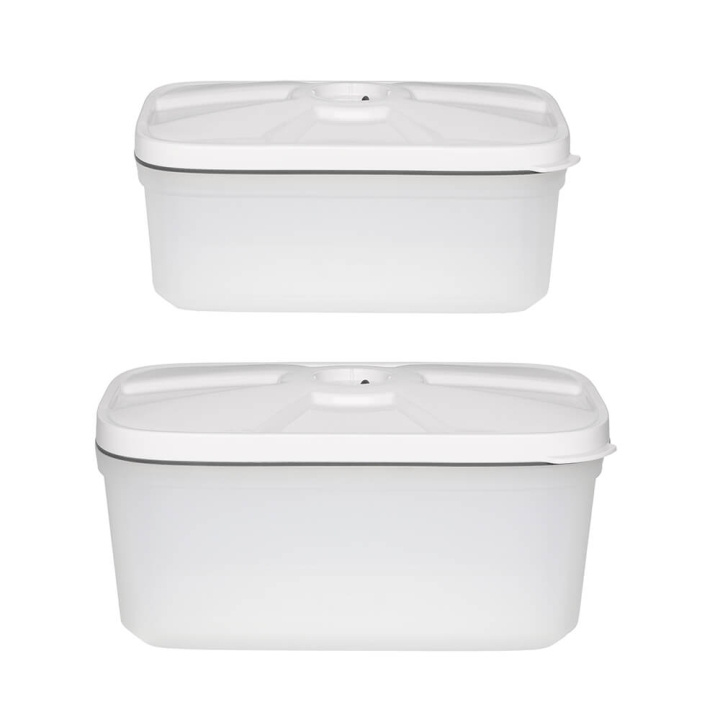 Maku Vacuum Food Container 2pcs i gruppen HJEM, HUS OG HAGE / Kjøkkenutstyr / Vakuumpakkere og tilbehør hos TP E-commerce Nordic AB (C71339)
