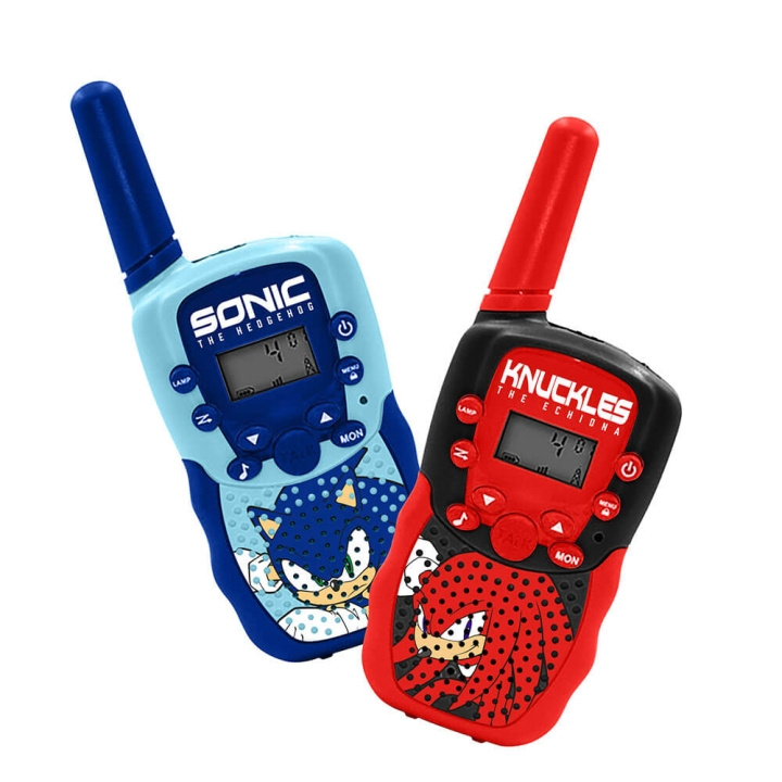 Sonic Walkie Talkie Sonic Digital LCD LED 1000m i gruppen LEKER, BARN OG BABY / Leker / Elektronikk og media / Annen elektronikk og media hos TP E-commerce Nordic AB (C71391)