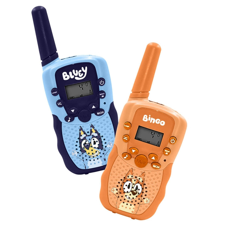 Bluey Digital Walkie Talkie up to 1000m Range LCD i gruppen SPORT, FRITID & HOBBY / Friluftsliv / Walkie talkie hos TP E-commerce Nordic AB (C71394)