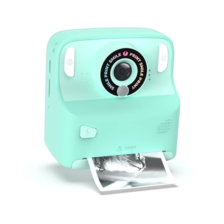 Mobility On Board MOB Instant Cam Pixiprint 5 filmrolls 5 Games Turquoise i gruppen Elektronikk / Foto og video / Kameraer hos TP E-commerce Nordic AB (C71475)