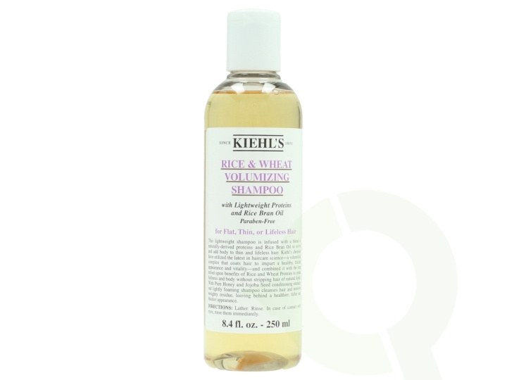 Kiehl\'s Rice & Wheat Volumizing Shampoo 250 ml i gruppen HELSE OG SKJØNNHET / Hår & styling / Hårpleie / Sjampo hos TP E-commerce Nordic AB (C71917)