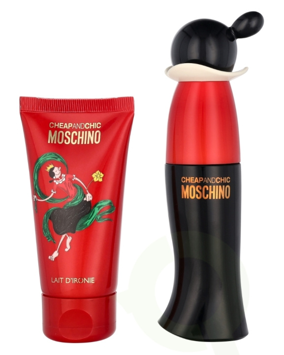 Moschino Cheap & Chic Giftset 80 ml Edt Spray 30ml/Body Lotion 50ml i gruppen HELSE OG SKJØNNHET / Duft og parfyme / Parfyme / Parfyme for henne hos TP E-commerce Nordic AB (C71932)