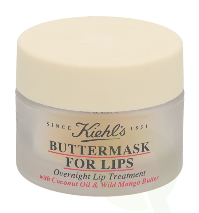 Kiehl\'s Buttermask For Lips 10 g Overzicht Lip Treatment. Med kokosnøttolje og mangosmør i gruppen HELSE OG SKJØNNHET / Makeup / Lepper / Leppepomade hos TP E-commerce Nordic AB (C71990)