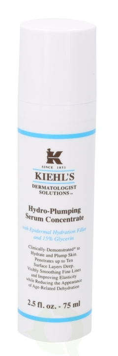 Kiehl\'s Hydro-Plumping Serumkonsentrat 75 ml i gruppen HELSE OG SKJØNNHET / Hudpleie / Ansikt / Hudserum hos TP E-commerce Nordic AB (C71997)