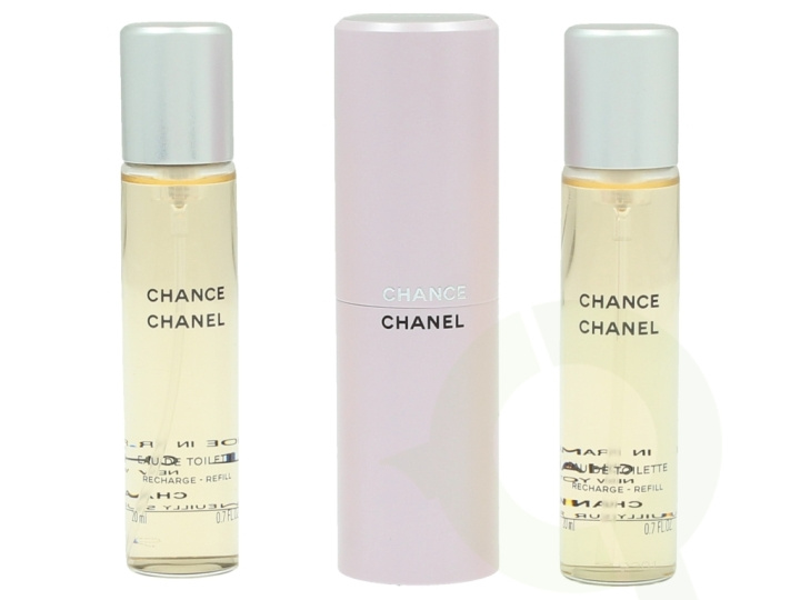 Chanel Chance Twist And Spray 60 ml edt-spray20 + 2x edt-spray refill20 i gruppen HELSE OG SKJØNNHET / Duft og parfyme / Parfyme / Parfyme for henne hos TP E-commerce Nordic AB (C72133)