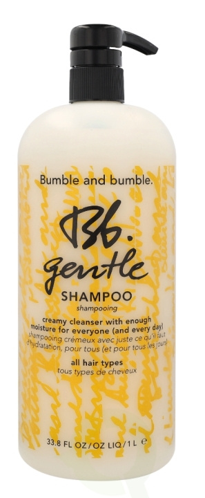 Bumble and Bumble Bumble & Bumble Gentle Shampoo 1000 ml For All Skin Types i gruppen HELSE OG SKJØNNHET / Hår & styling / Hårpleie / Sjampo hos TP E-commerce Nordic AB (C73255)