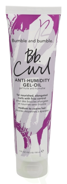 Bumble and Bumble Bumble & Bumble Curl Anti-Humidity Gel-Oil 150 ml For Nourished, Elongated, Medium To Coarse Hair i gruppen HELSE OG SKJØNNHET / Hår & styling / Hårstyling / Gele/gelespray hos TP E-commerce Nordic AB (C73289)