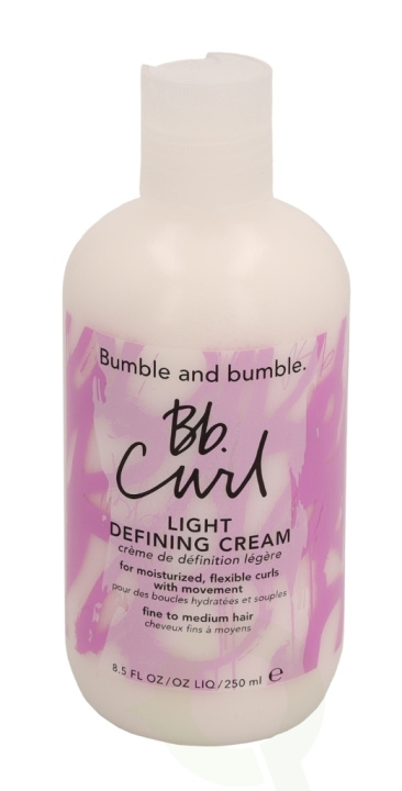 Bumble and Bumble Bumble & Bumble Curl Light Defining Cream 250 ml For Moisturize, Fine To Medium Hair i gruppen HELSE OG SKJØNNHET / Hår & styling / Hårstyling / Stylingkrem hos TP E-commerce Nordic AB (C73301)