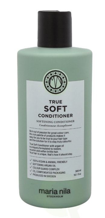 Maria Nila True Soft Conditioner 300 ml uten sulfater og parabener i gruppen HELSE OG SKJØNNHET / Hår & styling / Hårpleie / Balsam hos TP E-commerce Nordic AB (C73638)