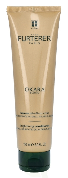 Rene Furterer Okara Blond Brightening Conditioner 150 ml Natural, Highlighted Or Colored Blonde Hair i gruppen HELSE OG SKJØNNHET / Hår & styling / Hårpleie / Balsam hos TP E-commerce Nordic AB (C73730)