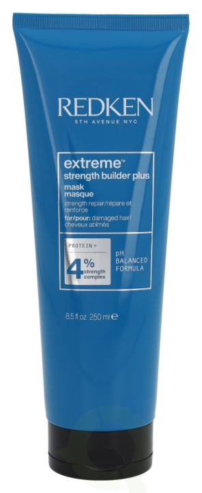 Redken Extreme Strenght Builder Plus Fortifying Mask 250 ml for skadet hår i gruppen HELSE OG SKJØNNHET / Hår & styling / Hårpleie / Hårmaske hos TP E-commerce Nordic AB (C73741)