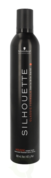Schwarzkopf Silhouette Super Hold Mousse 500 ml i gruppen HELSE OG SKJØNNHET / Hår & styling / Hårstyling / Hårmousse hos TP E-commerce Nordic AB (C73808)