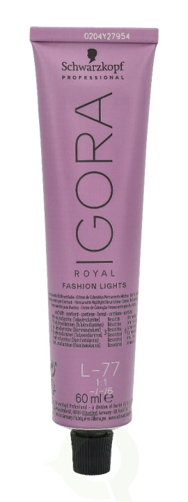 Schwarzkopf Navn 60 ml L-77 i gruppen HELSE OG SKJØNNHET / Hår & styling / Hårpleie / Hårfarge / Hårfarge & Fargebombe hos TP E-commerce Nordic AB (C73853)