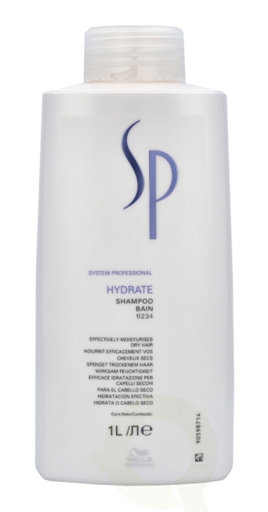 Wella SP - Hydrate Shampoo 1000 ml Dry Hair i gruppen HELSE OG SKJØNNHET / Hår & styling / Hårpleie / Sjampo hos TP E-commerce Nordic AB (C73934)