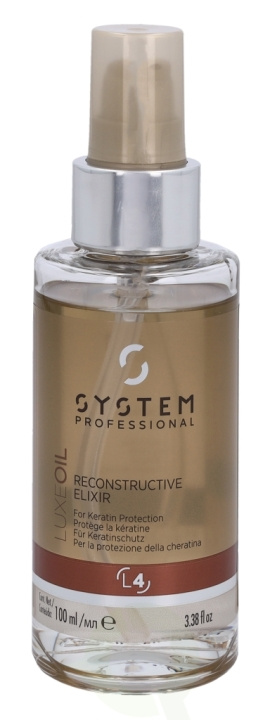 WELLA System P. - Luxe Oil Reconstructive Elixir L4 100 ml i gruppen HELSE OG SKJØNNHET / Hår & styling / Hårpleie / Hårolje hos TP E-commerce Nordic AB (C74063)