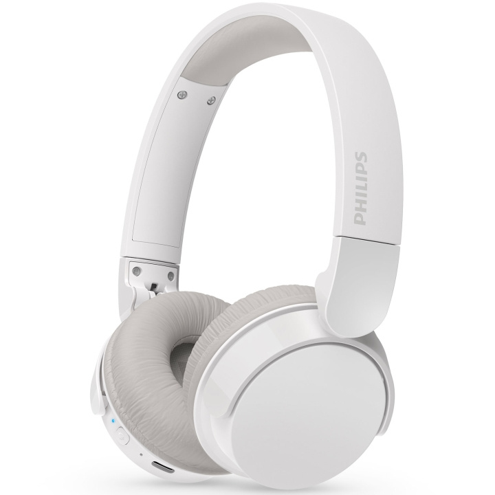 Philips Trådløse øretelefoner TAH3209WT, 25 timers spilletid, lette og komfortable. Hvit i fargen i gruppen Elektronikk / Lyd & Bilde / Hodetelefoner & Tilbehør / Hodetelefoner hos TP E-commerce Nordic AB (C74671)