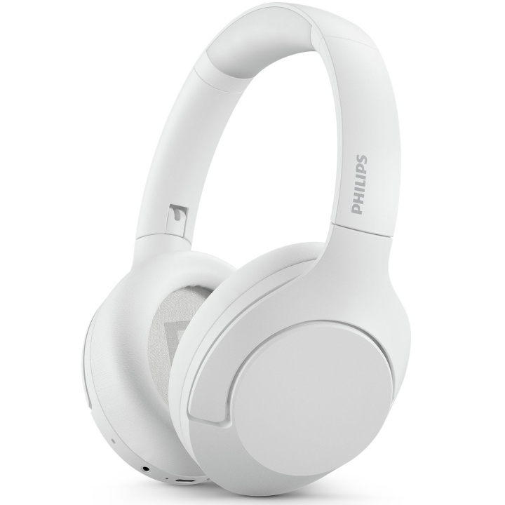 Philips TAH8506WT trådløse hodetelefoner, støyreduserende proff, elegant stil. Opptil 60 timers spilletid. Hvit i gruppen Elektronikk / Lyd & Bilde / Hodetelefoner & Tilbehør / Hodetelefoner hos TP E-commerce Nordic AB (C74674)