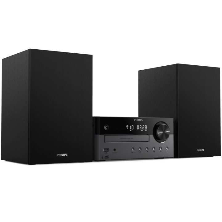 Philips TAM4505 Micro Music System med CD, radio, Bluetooth. 60W i gruppen Elektronikk / Lyd & Bilde / Hjemmekino, HiFi og bærbar / Kompakt Stereo & Platespillere hos TP E-commerce Nordic AB (C74675)