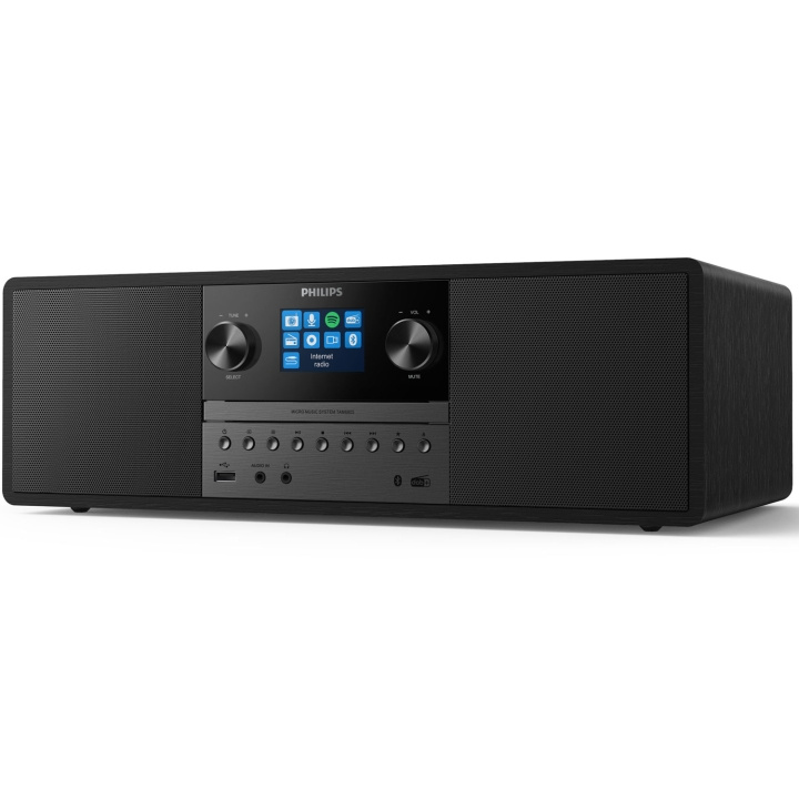 Philips TAM6805 Alt-i-ett-mikroanlegg med nettradio, CD, Spotify Connect, USB. 50 W i gruppen Elektronikk / Lyd & Bilde / Hjemmekino, HiFi og bærbar / Kompakt Stereo & Platespillere hos TP E-commerce Nordic AB (C74676)