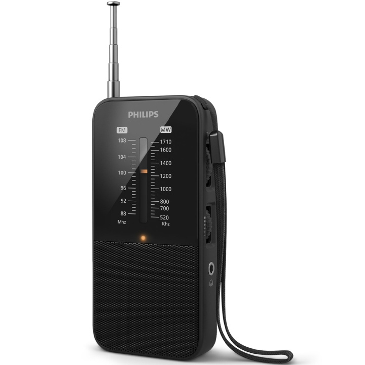 Philips Bærbar analog FM/MW-radio TAR1509 i gruppen Elektronikk / Lyd & Bilde / Hjemmekino, HiFi og bærbar / Radio & Vekkerklokker / Radio hos TP E-commerce Nordic AB (C74677)