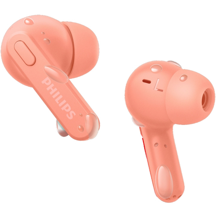 Philips TAT2206PK True Wireless-hodetelefoner, IPX4-klasse (sprut- og svettebestandig) 6+18 timers spilletid. Rosa farge i gruppen Elektronikk / Lyd & Bilde / Hodetelefoner & Tilbehør / Hodetelefoner hos TP E-commerce Nordic AB (C74683)