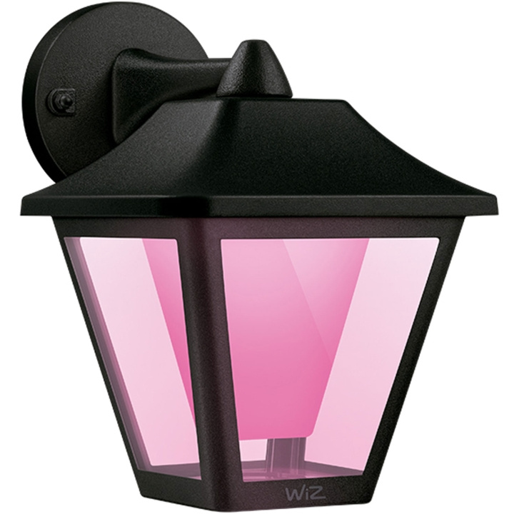 WiZ WiFi Smart Classic vegglampe utendørs farge + varm-kald hvit 230V i gruppen Elektronikk / Lys / Vegglamper hos TP E-commerce Nordic AB (C74688)