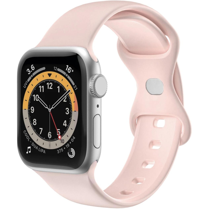 Celly Armbånd for Apple Watch 38/40/41mm Silikon Rosa i gruppen SMARTTELEFON & NETTBRETT / Trening, hjem og fritid / Apple Watch og tilbehør / Tilbehør hos TP E-commerce Nordic AB (C74707)