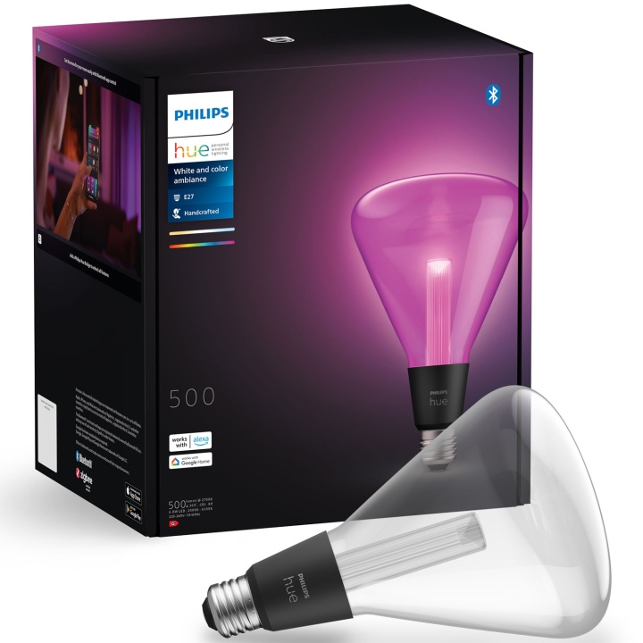 Philips Hue Lightguide Triangle E27 Hvit og farget Ambiance i gruppen Elektronikk / Lys / LED-lys hos TP E-commerce Nordic AB (C74726)