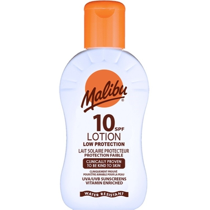 Malibu Sun Lotion SPF10 100 ml i gruppen HELSE OG SKJØNNHET / Hudpleie / Soling / Solkrem hos TP E-commerce Nordic AB (C74743)