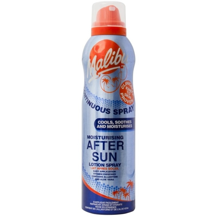 Malibu After Sun Lotion Spray 175 ml i gruppen HELSE OG SKJØNNHET / Hudpleie / Soling / Solkrem hos TP E-commerce Nordic AB (C74750)