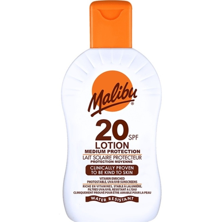 Malibu Sun Lotion SPF20 100 ml i gruppen HELSE OG SKJØNNHET / Hudpleie / Soling / Solkrem hos TP E-commerce Nordic AB (C74751)