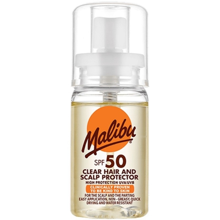 Malibu Clear Hair and Scalp Protector SPF50 100 ml i gruppen HELSE OG SKJØNNHET / Hudpleie / Soling / Solkrem hos TP E-commerce Nordic AB (C74757)