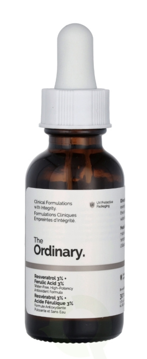 The Ordinary Resveratrol 3 % + Ferulinsyre 3 % 30 ml i gruppen HELSE OG SKJØNNHET / Hudpleie / Ansikt / Hudserum hos TP E-commerce Nordic AB (C74816)