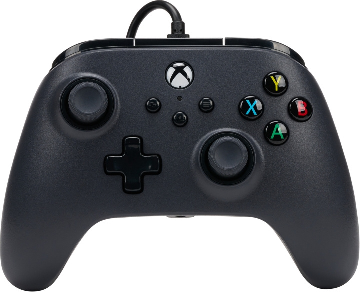 PowerA Wired Controller spillkontroller, svart, Xbox i gruppen Elektronikk / TV-spill & tilbehør / Xbox Series X / Tilbehør hos TP E-commerce Nordic AB (C75393)