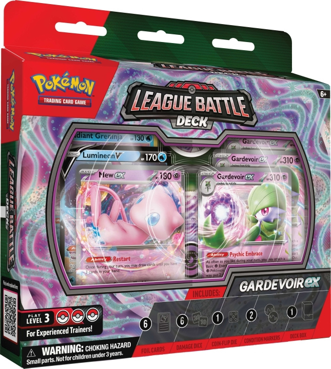 POKEMON Gardevoir ex League Battle Deck-sett med samlekort i gruppen LEKER, BARN OG BABY / Spill / Kortspill hos TP E-commerce Nordic AB (C75437)