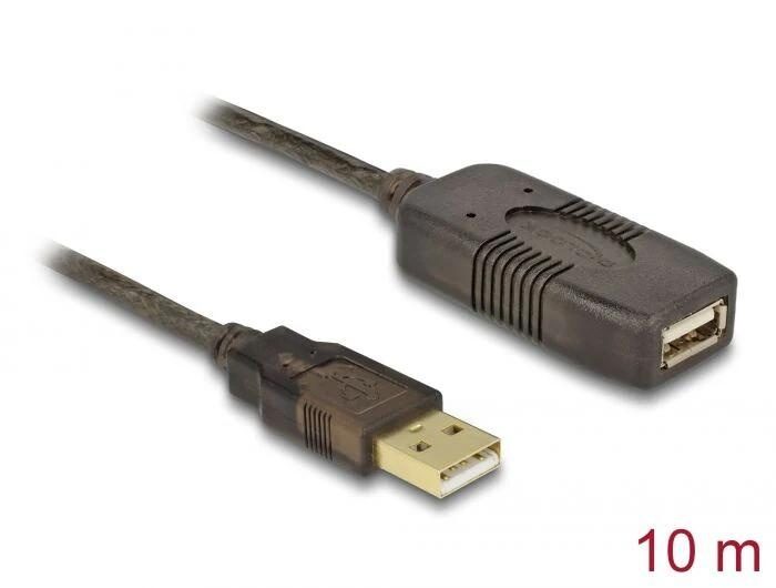 DeLOCK Cable USB 2.0 Extension, active 10 m i gruppen Datautstyr / Kabler og adaptere / USB / USB-A / Kabler hos TP E-commerce Nordic AB (C75682)