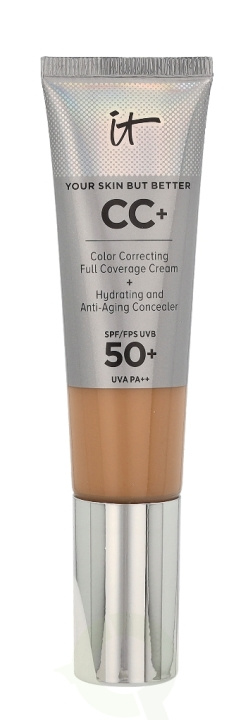 IT Cosmetics CC+ Color Corr. Full Coverage Cream SPF50 32 ml Medium i gruppen HELSE OG SKJØNNHET / Makeup / Makeup ansikt / Foundation hos TP E-commerce Nordic AB (C76035)