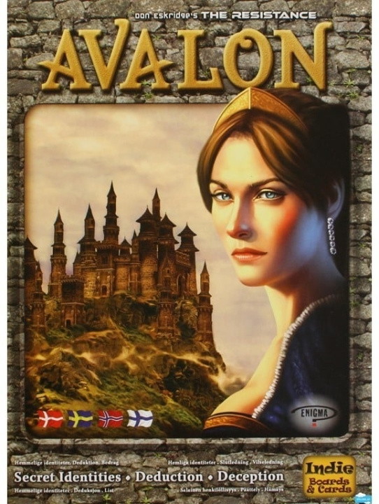 Techwo The Resistance: Avalon strategispill, ENG i gruppen LEKER, BARN OG BABY / Spill / Brettspill hos TP E-commerce Nordic AB (C76044)