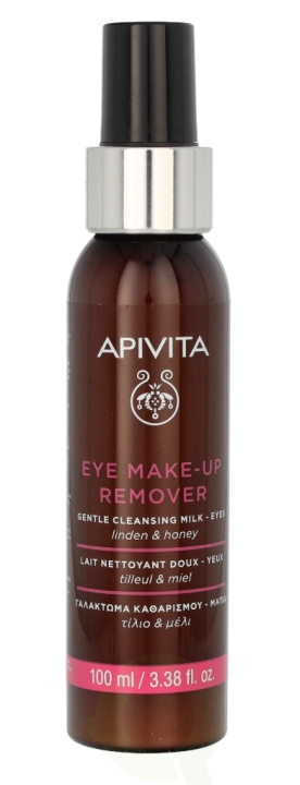 Apivita Eye Make-Up Remover 100 ml Linden & Honey i gruppen HELSE OG SKJØNNHET / Makeup / Sminkefjerner hos TP E-commerce Nordic AB (C76310)