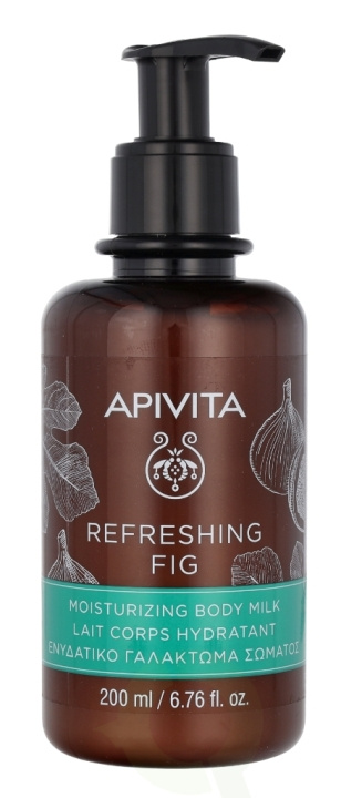 Apivita Forfriskende Fig Moisturizing Body Milk 200 ml i gruppen HELSE OG SKJØNNHET / Hudpleie / Kroppspleie / Body lotion hos TP E-commerce Nordic AB (C76318)