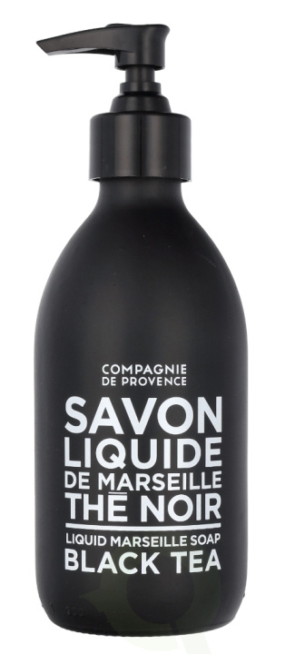 Compagnie De Provence Marseille flytende såpe 300 ml svart te i gruppen HELSE OG SKJØNNHET / Hudpleie / Kroppspleie / Bad- og dusjkrem hos TP E-commerce Nordic AB (C76345)