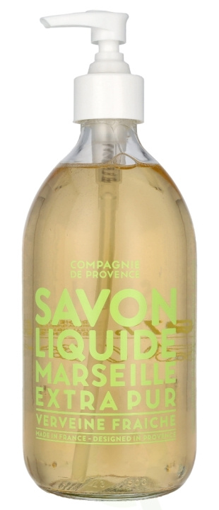 Compagnie De Provence Marseille flytende såpe 495 ml Verbena i gruppen HELSE OG SKJØNNHET / Hudpleie / Kroppspleie / Bad- og dusjkrem hos TP E-commerce Nordic AB (C76349)