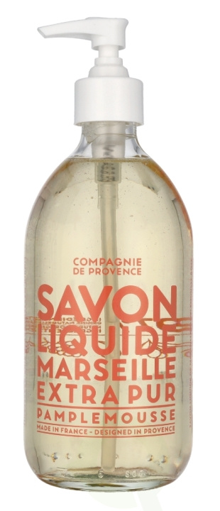 Compagnie De Provence Marseille flytende såpe 495 ml Rosa grapefrukt i gruppen HELSE OG SKJØNNHET / Hudpleie / Kroppspleie / Bad- og dusjkrem hos TP E-commerce Nordic AB (C76351)