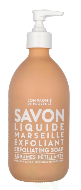 Compagnie De Provence Marseille flytende såpe 495 ml Exfoliating i gruppen HELSE OG SKJØNNHET / Hudpleie / Kroppspleie / Bad- og dusjkrem hos TP E-commerce Nordic AB (C76354)