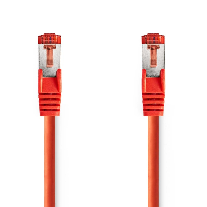Nedis CAT6 Nettverkskabel | RJ45 Han | RJ45 Han | S/FTP | 10.0 m | Rund | LSZH | Rød | Label i gruppen Datautstyr / Kabler og adaptere / Nettverk / Cat6 hos TP E-commerce Nordic AB (C76632)