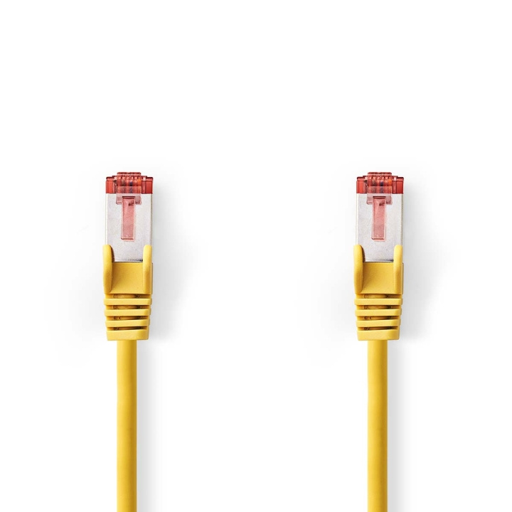 Nedis CAT6 Nettverkskabel | RJ45 Han | RJ45 Han | S/FTP | 15.0 m | Rund | LSZH | Gul | Label i gruppen Datautstyr / Kabler og adaptere / Nettverk / Cat6 hos TP E-commerce Nordic AB (C76638)